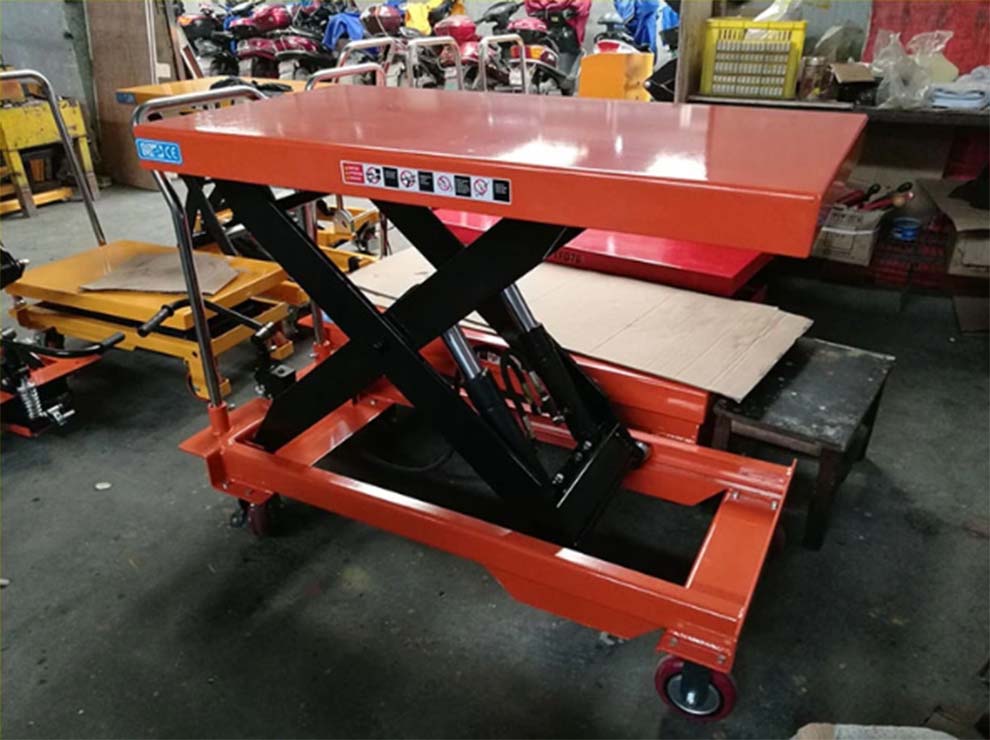TF100 heavy duty portable lifting table